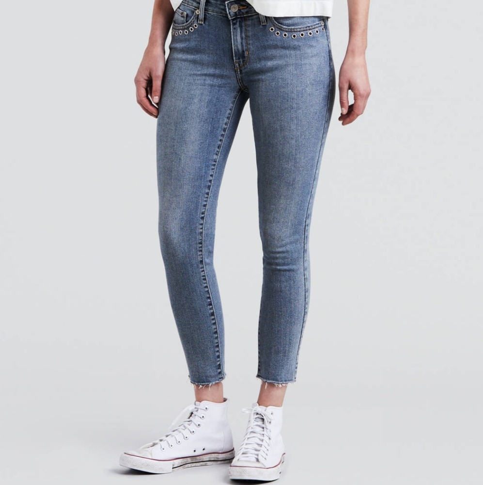 Levi's 711 Ankle Skinny Jeans